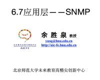 6.7 SNMP